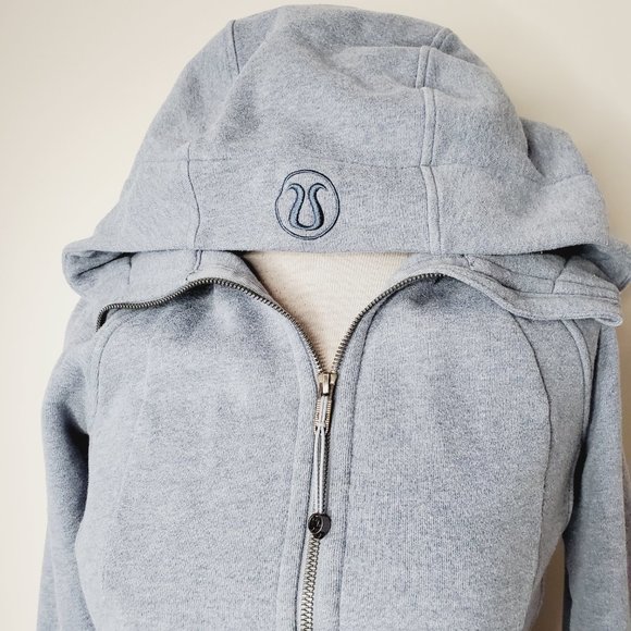 Lululemon Hoodie Scuba Athletic Lounge Yoga Blue 4 - Picture 4 of 9
